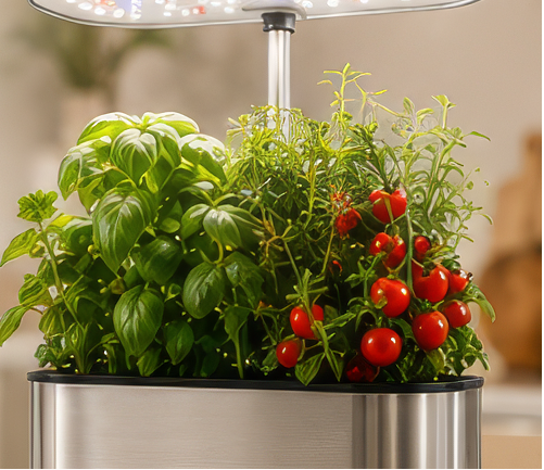 Smart Indoor Hydroponic Garden Kit – Grow Fresh Herbs & Vegetables Year-Round